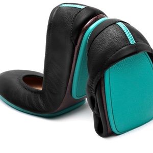 Tieks by Gavrieli Women’s Size 9 Black Leather Slip On Ballet Flats